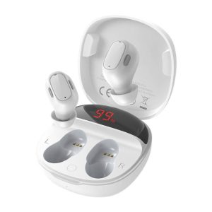 Baseus-Ασύρματα-Ακουστικά-Encok-WM01-Plus-TWS-Bluetooth-White
