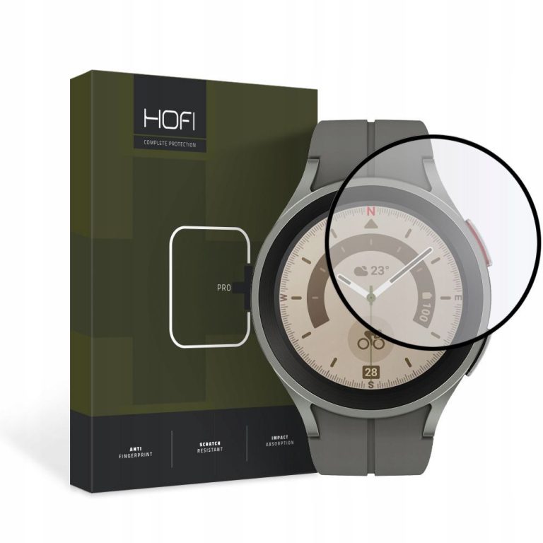 Hofi-Tempered-Glas-Galaxy-Watch-5-Pro-Black