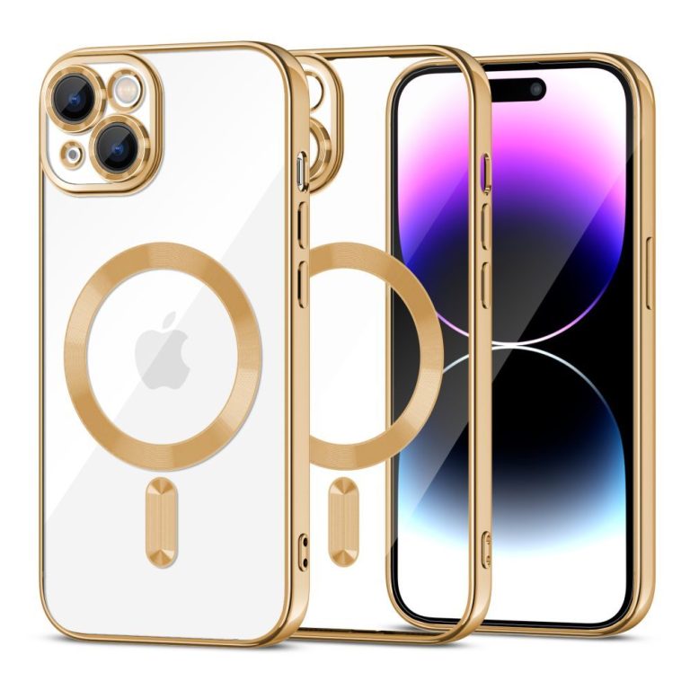Tech-Protec-Θήκη-Magshine-Magsafe-iPhone-15-Gold