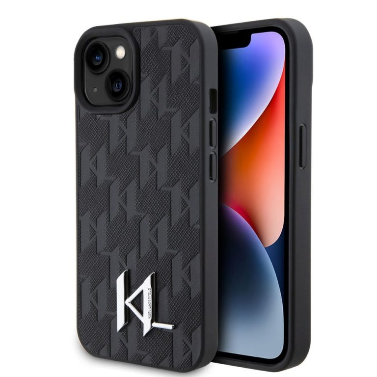 Karl-Lagerfeld-case-iPhone-15-Black
