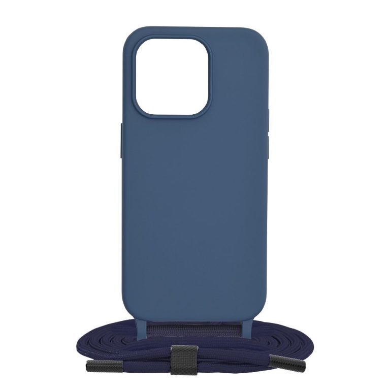 Techsuit-Θήκη-με-Κορδόνι-iPhone-15-Pro-Blue