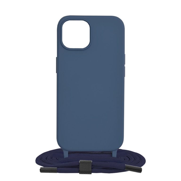 Techsuit-Θήκη-με-Κορδόνι-iPhone-15-Blue
